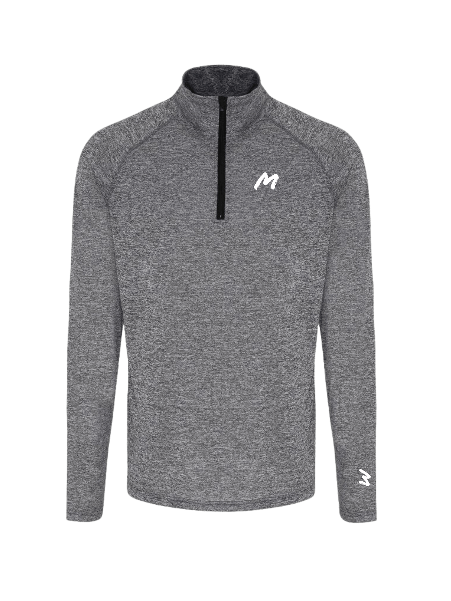 Running 1/4 Zip Long Sleeve | Grey