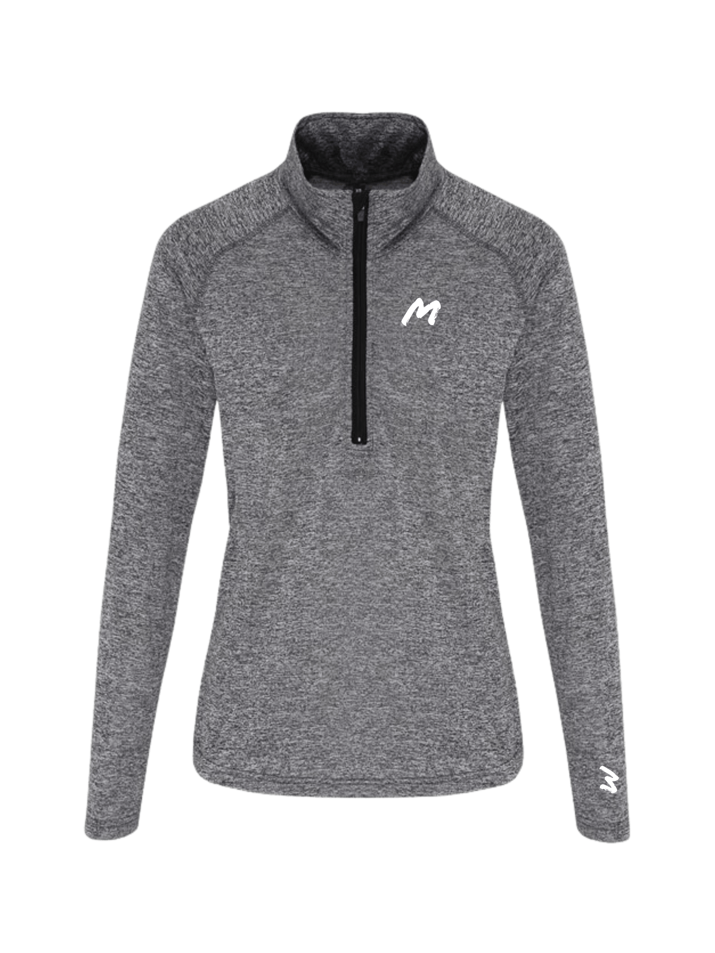 Running 1/4 Zip Long Sleeve | Grey