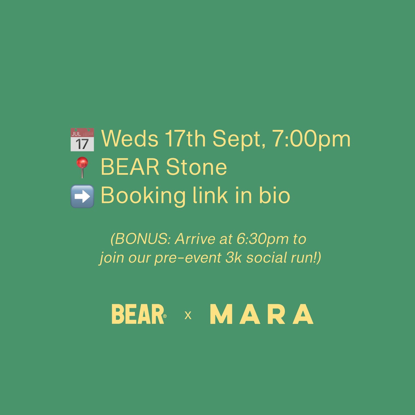 Finding Flow | 17 Sep | BEAR x MARA